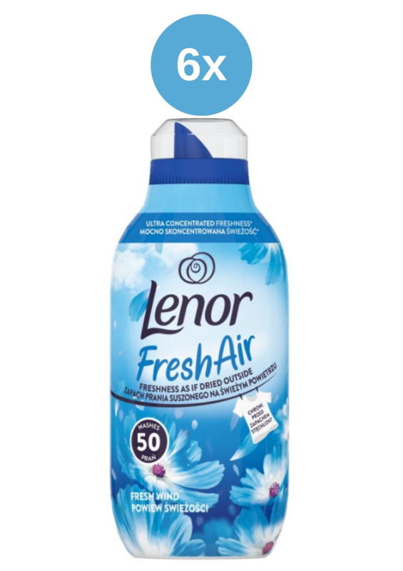 Lenor aviváž Fresh Wind 6x700ml/50PD