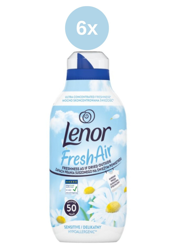 Lenor aviváž Fresh Sensitive 6x700ml/50PD
