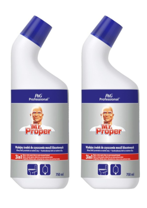 Mr.Proper PROF 2x750ml WC 3v1