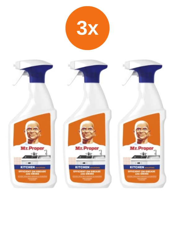 Mr.Proper kuchyňský sprej 3x800ml