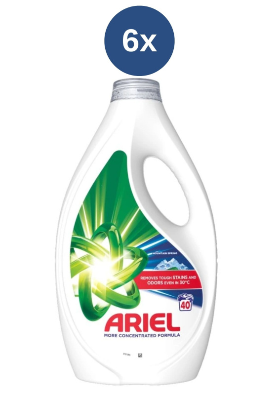 Ariel gel Mountain Spring 6x1.8l/40PD