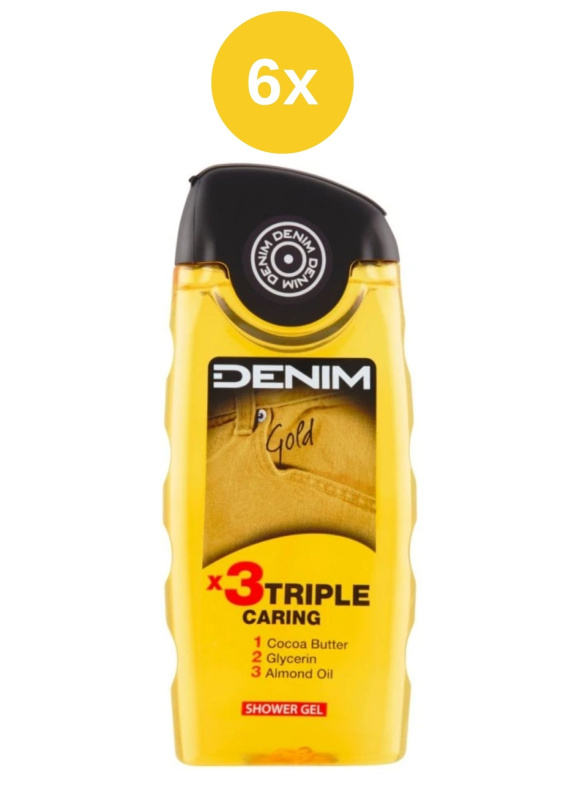 Denim spr.gel 6x250ml Gold