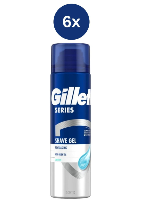Gillette series gel 6x200ml SensitiveRev.