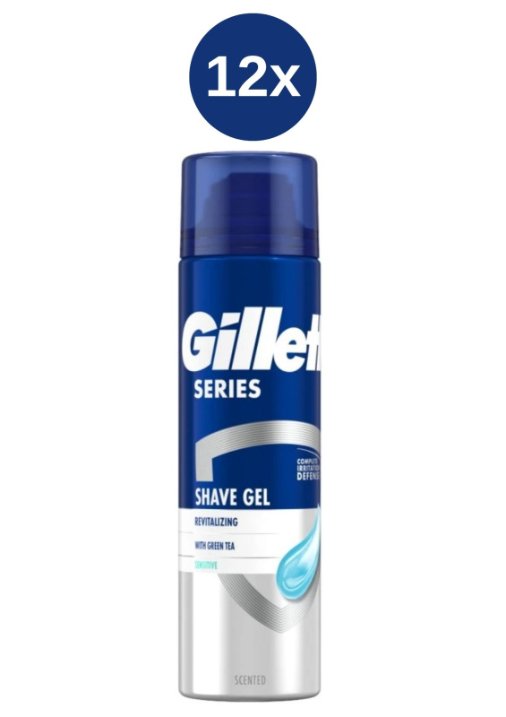 Gillette series gel 12x200ml SensitiveRev.