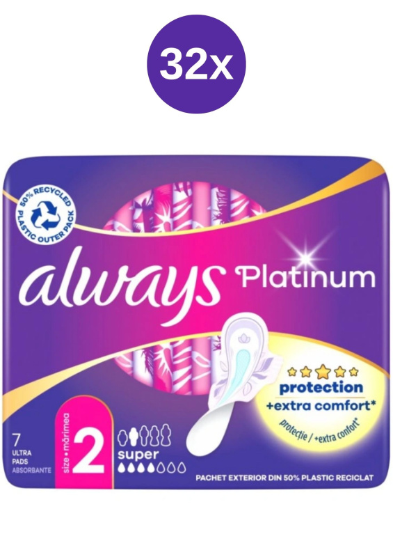 Always Ultra Platinum Sup.Sin. 32x(7ks/fol)