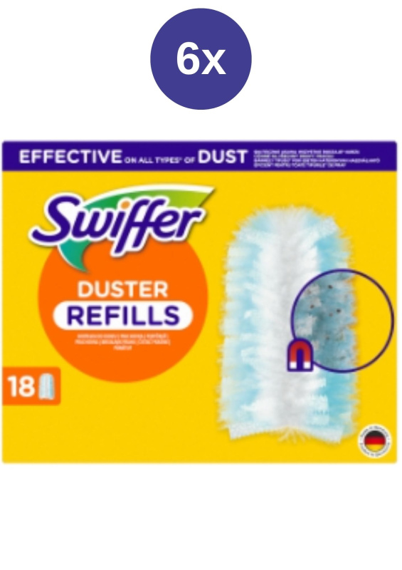 Swiffer Prachovky 6x(18ks/kra)