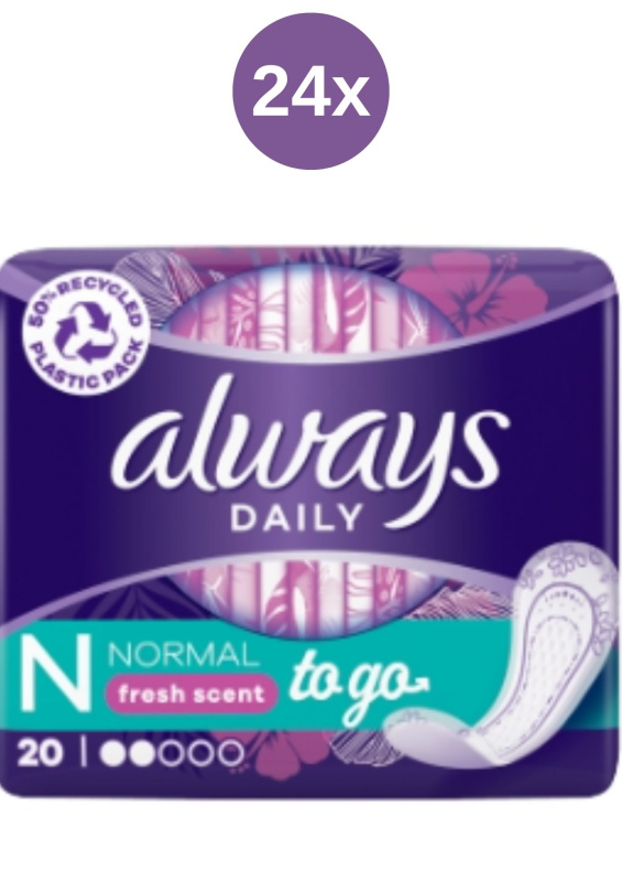Always vložky 24x(20ks/fol) Slip Normal Deo