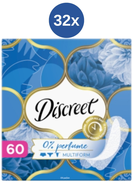 Discreet vložky 32x(60ks/kra) Slip Air