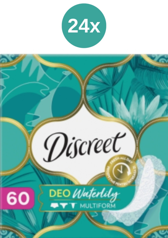 Discreet vložky 24x(60ks/kra) SlipWaterlily