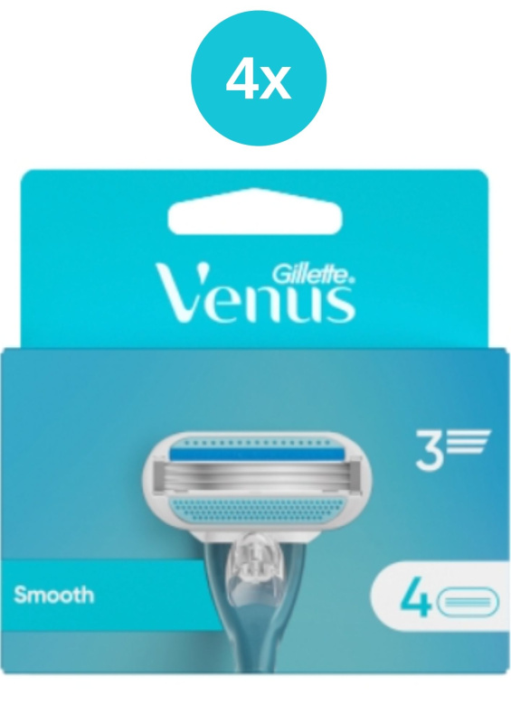 Gillette Venus Smooth 4x4 ks
