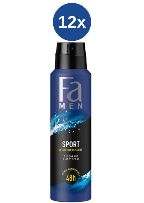 FA Deo Men 12x150ml Sport Ks