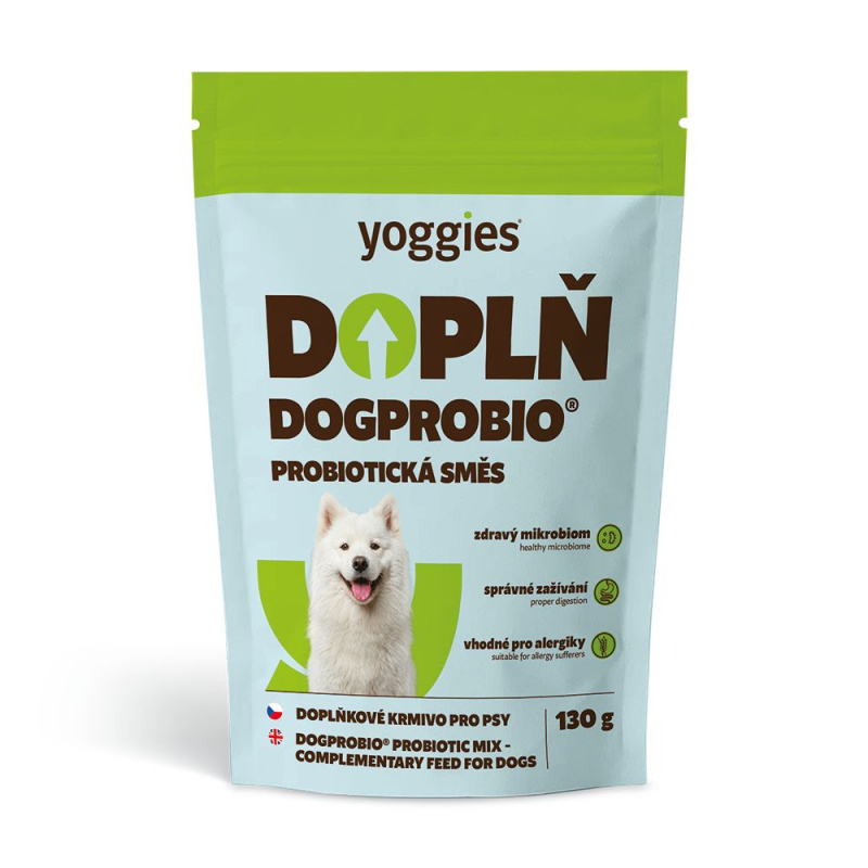 Yoggies DogProBio, probiotická směs pro psy 130g