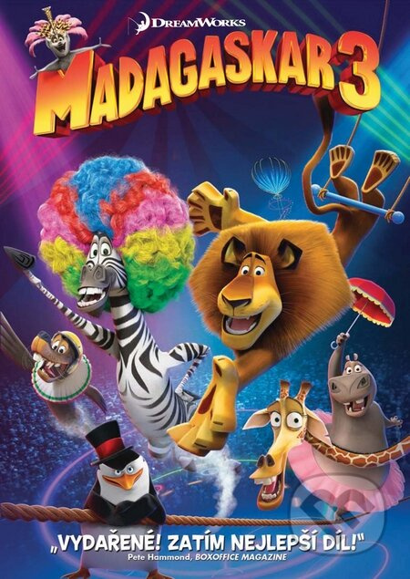 Madagaskar 3 - Eric Darnell, Tom McGrath, Conrad Vernon - film z kategorie Dětské a animované