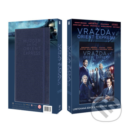 Vražda v Orient expresu Limitovaná edice moleskine - film z kategorie Thrillery a detektivky