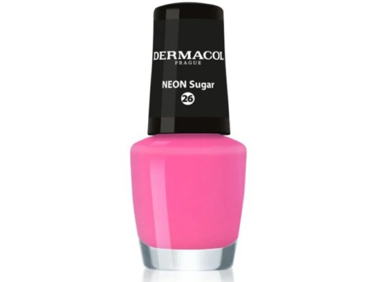 Dermacol Neon neonový lak na nehty odstín 26 Sugar 5 ml