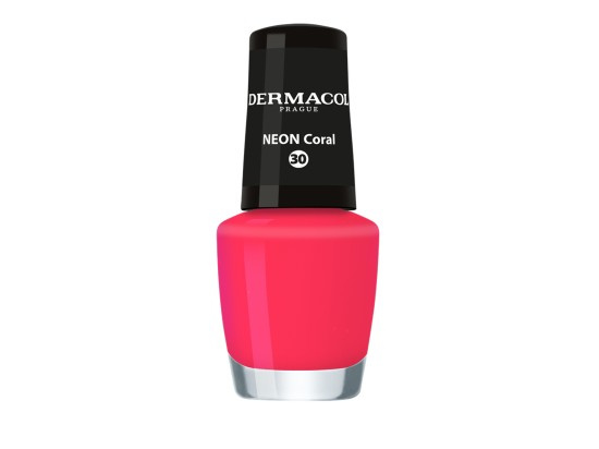 Dermacol lak na nehty Neon Coral