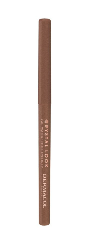 Dermacol Crystal Look automatická tužka na oči odstín 01 Bronze 4,5 g