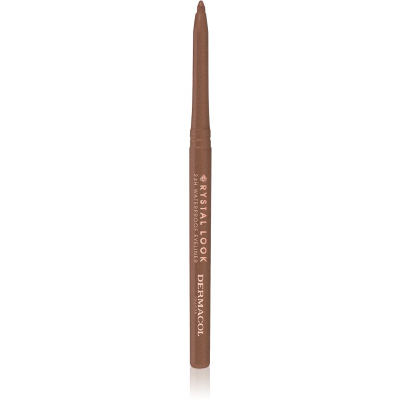 Dermacol Crystal Look automatická tužka na oči odstín 01 Bronze 4,5 g