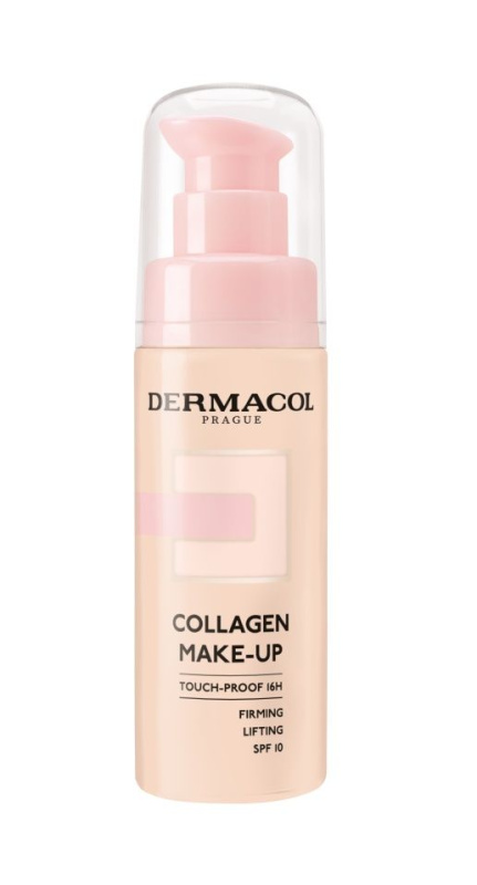 Dermacol Collagen hydratační make-up s vyhlazujícím účinkem odstín 4.0 Tan 20 ml