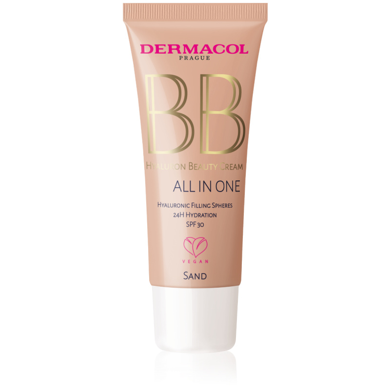 Dermacol Hyaluron Beauty Cream hydratační BB krém SPF 30 odstín No.1 Sand 30 ml