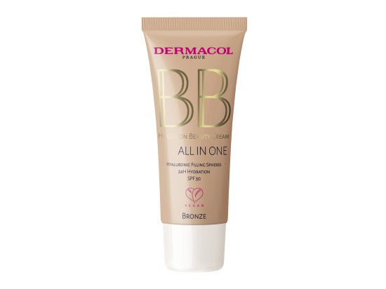 Dermacol Hyaluron Beauty Cream hydratační BB krém SPF 30 odstín No. 2 Bronze 30 ml