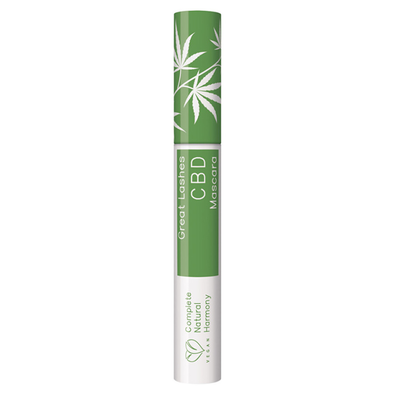 Dermacol Cannabis Great Lashes vyživující řasenka s konopným olejem 9 ml