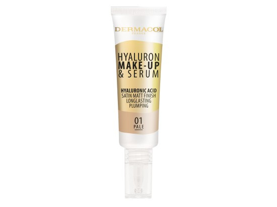 Dermacol Hyaluron lehký make-up s kyselinou hyaluronovou odstín 01 Pale 25 g