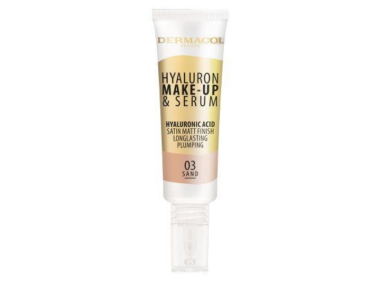 Dermacol Hyaluron lehký make-up s kyselinou hyaluronovou odstín 03 Sand 25 g