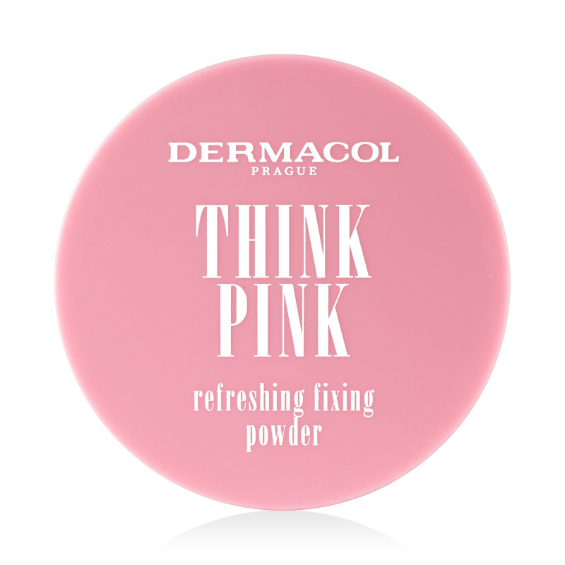 Dermacol Think Pink transparentní sypký pudr 10 g