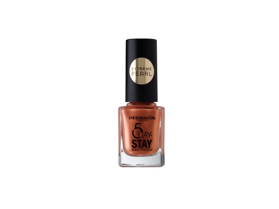 Dermacol 5 Day Stay Extreme Pearl lak na nehty s perleťovým leskem odstín 2 11 ml