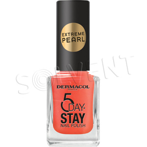 Dermacol 5 Day Stay Extreme Pearl lak na nehty s perleťovým leskem odstín 3 11 ml