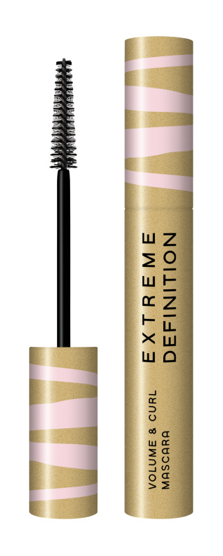 Dermacol Extreme Definition dlouhotrvající řasenka pro objem odstín Deep Black 11 ml