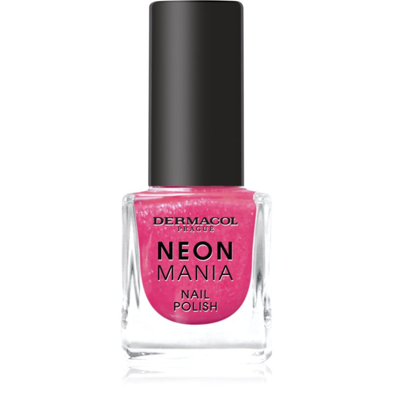 Dermacol Neon Mania lak na nehty odstín 1 Pink Chic 5 ml