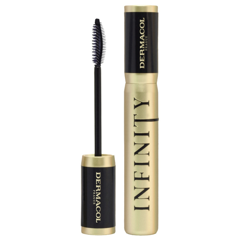 Dermacol Infinity prodlužující řasenka pro dlouhotrvající objem odstín Hyperblack 6 ml