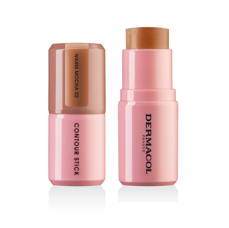 Dermacol Beauty Stick Contour konturovací tyčinka odstín 02 Warm Mocha 7 g