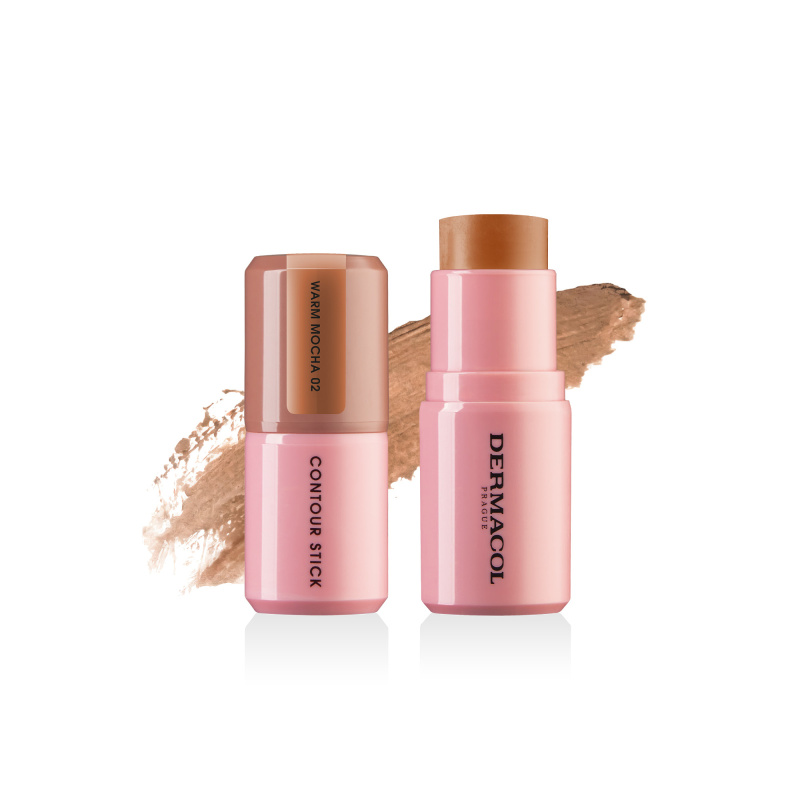 Dermacol Beauty Stick Contour konturovací tyčinka odstín 02 Warm Mocha 7 g