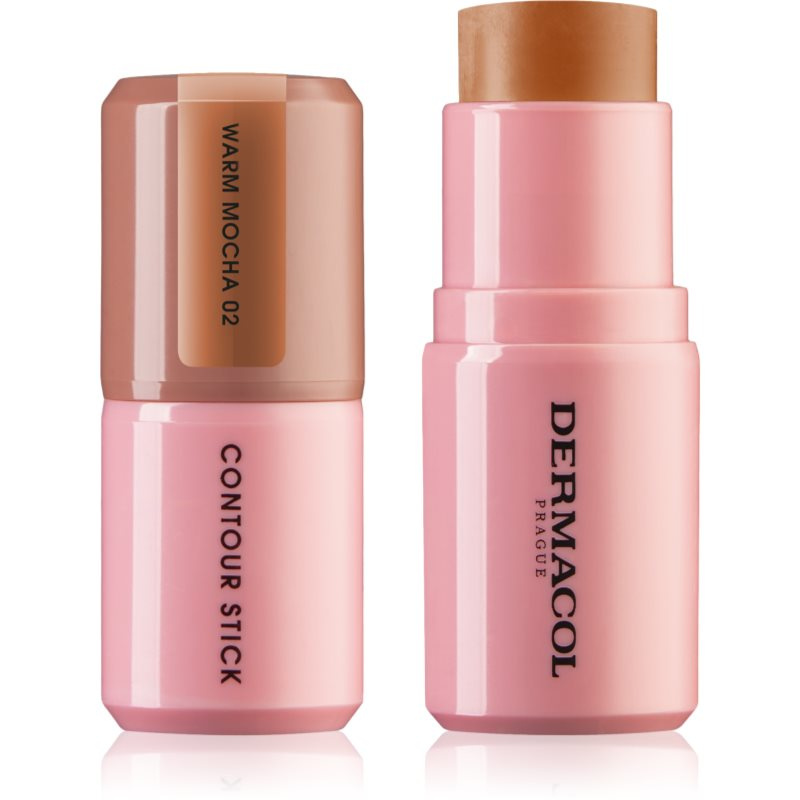 Dermacol Beauty Stick Contour konturovací tyčinka odstín 02 Warm Mocha 7 g