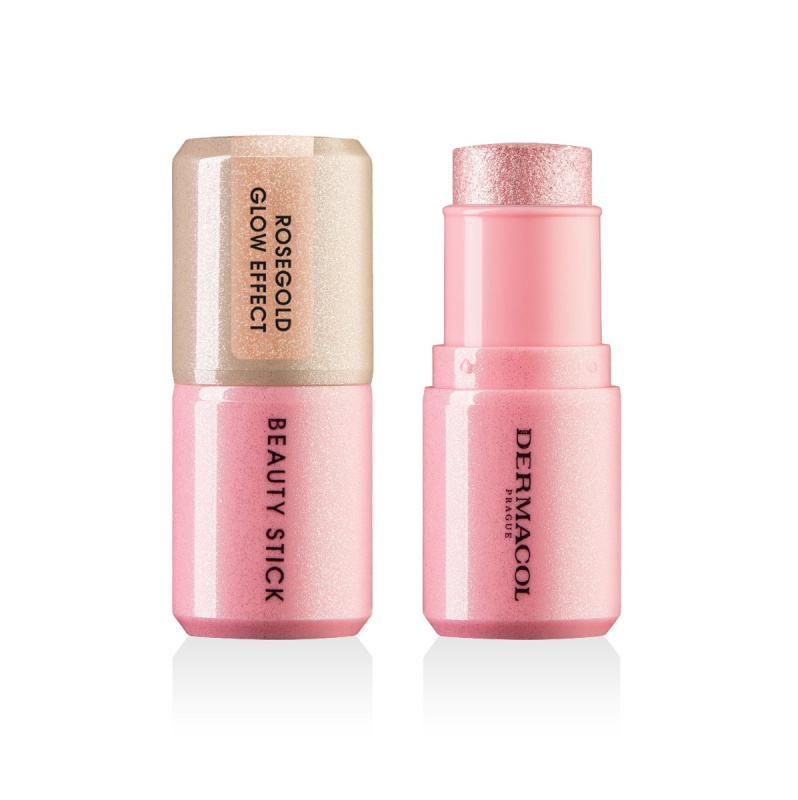 Dermacol Beauty Stick Highlight krémový rozjasňovač v tyčince odstín 01 Rosegold 7 g