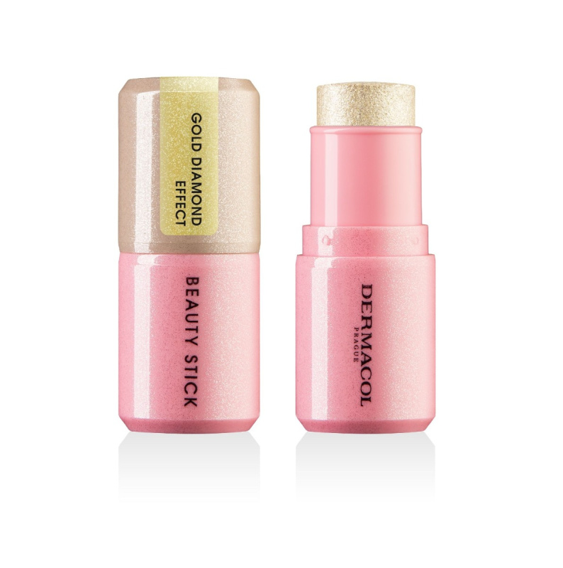Dermacol Beauty Stick Highlight krémový rozjasňovač v tyčince odstín 02 Gold Diamond 7 g