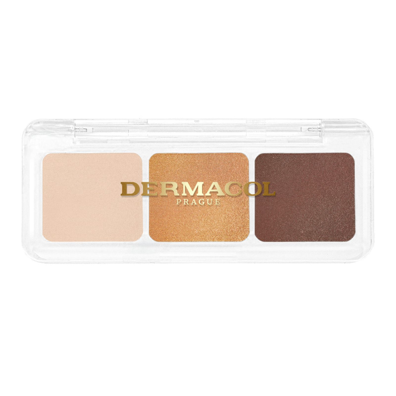 Dermacol Paletka očních stínů Trio Palette 4,2 g 3 Golden Sands