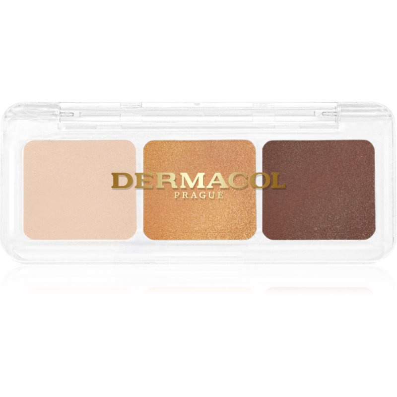 Dermacol Paletka očních stínů Trio Palette 4,2 g 3 Golden Sands