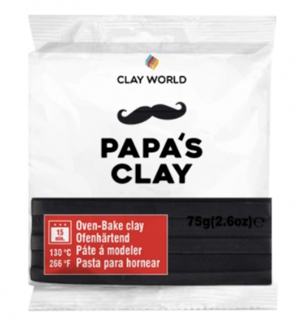 Papa´s Clay Polymerová hmota 60 g bílá Papa's Clay
