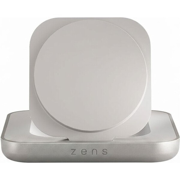 ZENS Magnetic Nightstand Charger MagSafe/Qi2 nabíječka (15W) bílá