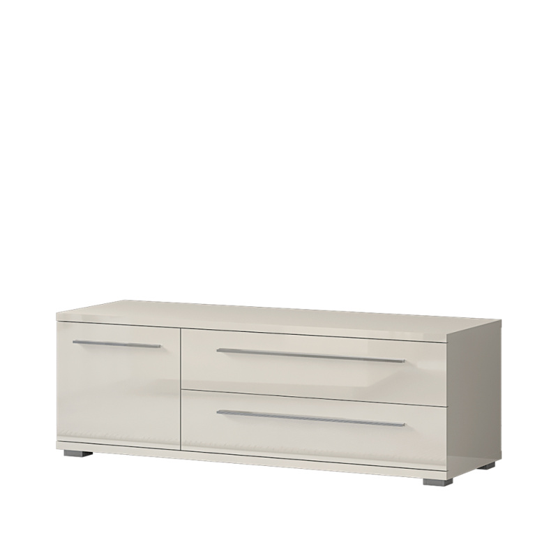 Televizní stolek PIANO TV135-1K2F/PN béžová lesk