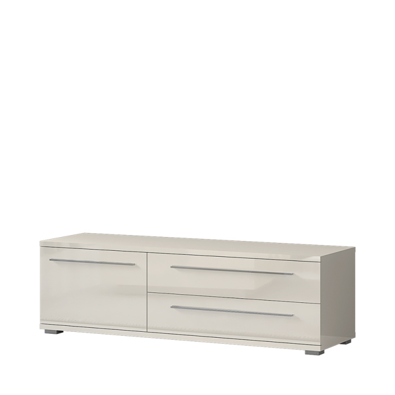 Televizní stolek PIANO TV150-1K2F/PN béžová lesk