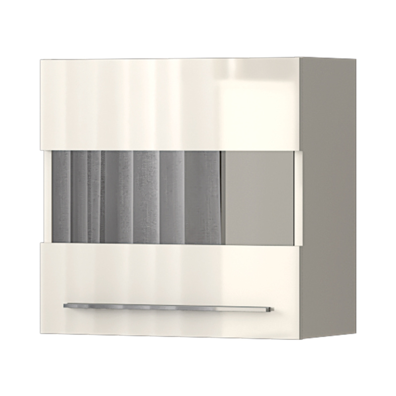 Komoda závěsná PIANO VK60-1KS/PN béžová lesk