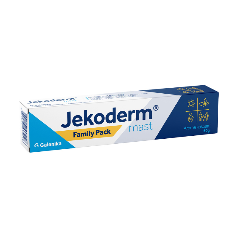 Jekoderm ointment coconut aroma 50 g family pack