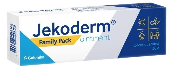 Jekoderm ointment coconut aroma 50 g family pack
