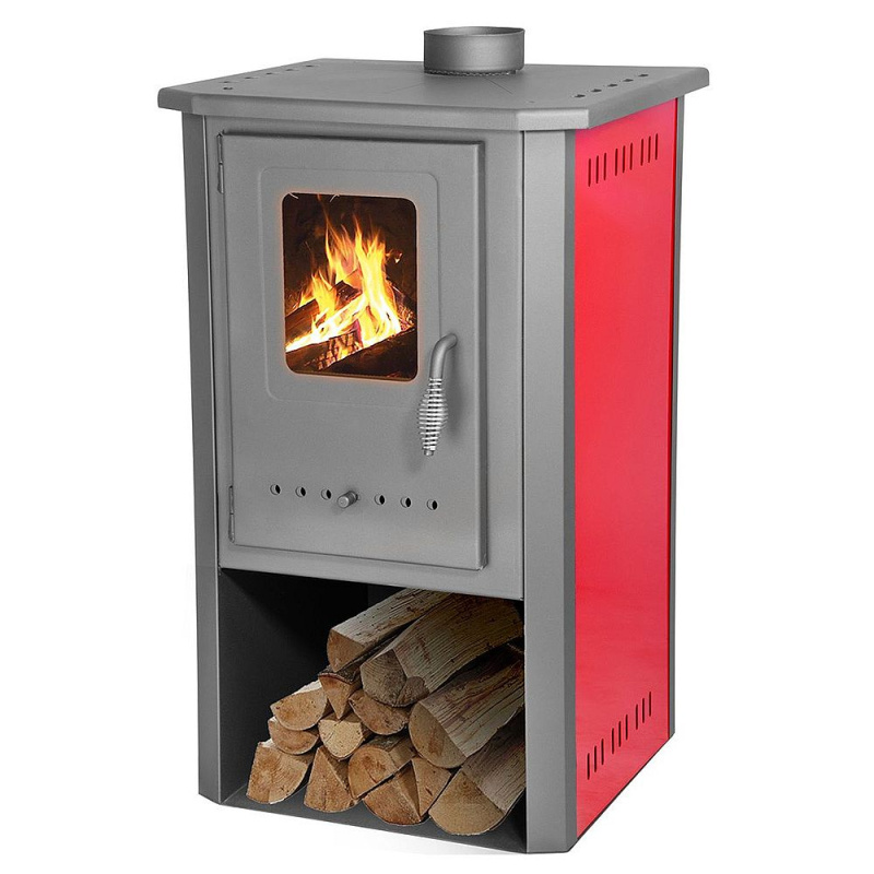 Bella Thalia Kamna Thalia Pella 5,4kW, 85cm, červené