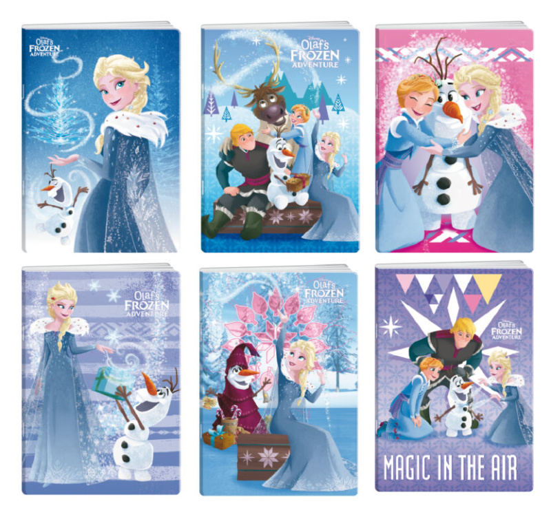 Sešit A5 linkovaný FROZEN II Helma 365